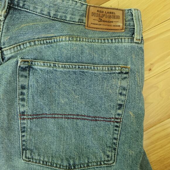 Y2K Tommy Hilfiger Men’s Jeans Size 36x30 Freedom Fit Vintage - Picture 2 of 6